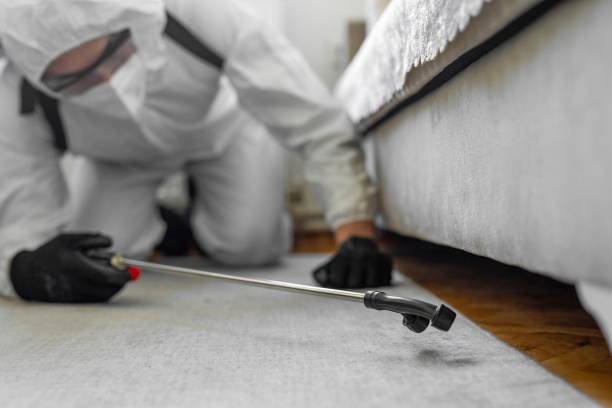 Professional Mosquito Control technician working in Port Ludlow, WA